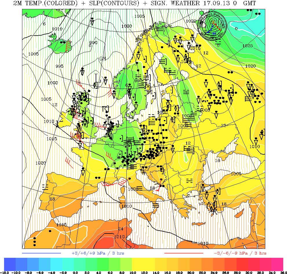 Uk Synoptic Charts Bracknell