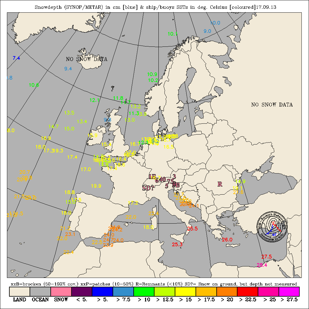 Surface Weather Chart