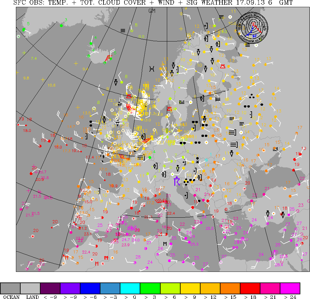 Satellite Weather Chart