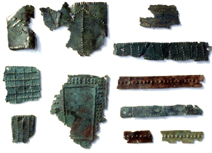Funde von Bronzeblechen