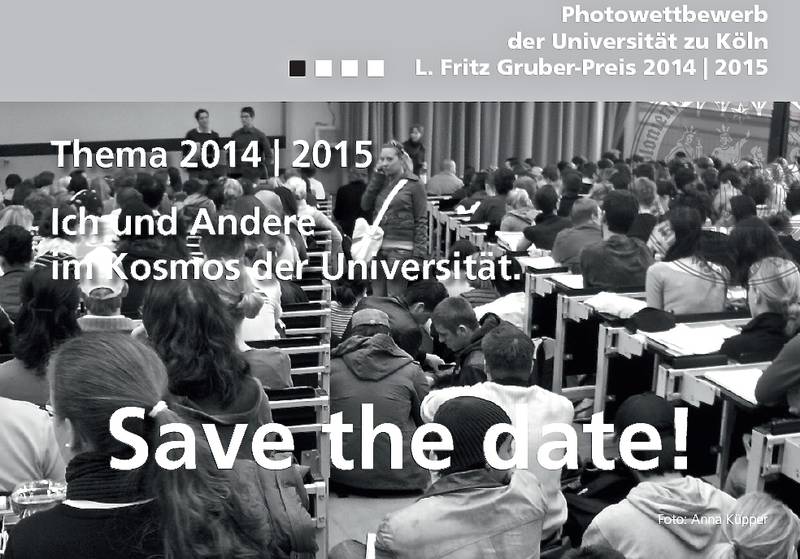 Save the date: 30. Mai 2015, Einsendeschluss des diesjährigen Photowettbewerbes