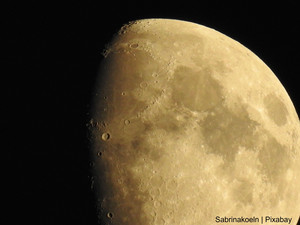 Bild vom Mond
