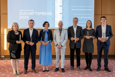 Preisträgerinnen der Zukunftspreise der Universität zu Köln