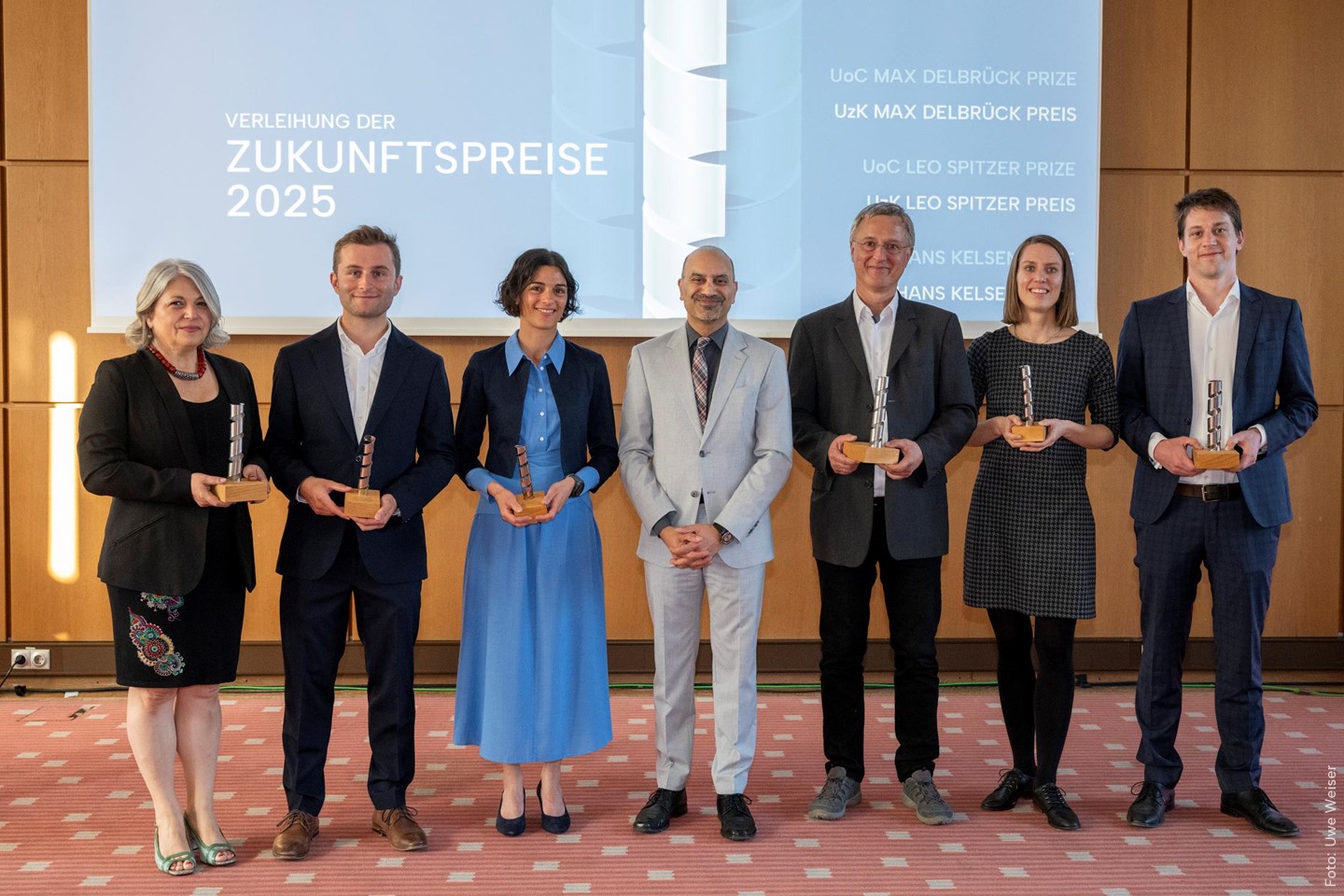 Preisträgerinnen der Zukunftspreise der Universität zu Köln