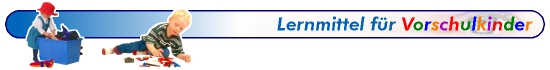 Lernmittel für Vorschulkinder