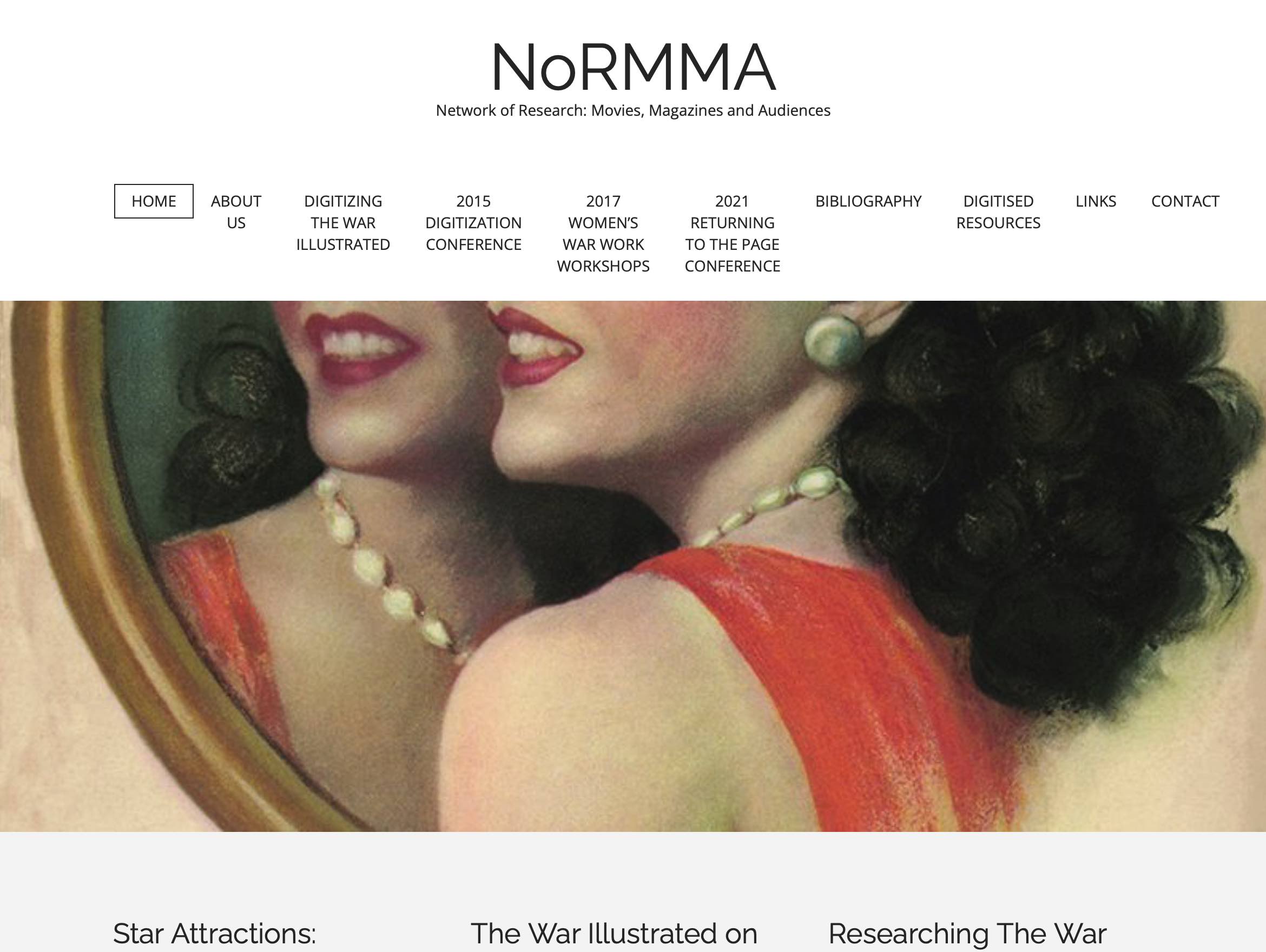 Webpage NoRMA