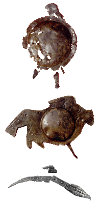 Funde von Bronzeblechen