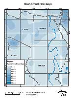 Mean Annual Frost Days