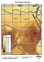 Temperatur im Jahresdurchschnitt