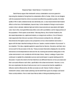 Response Paper to David Harvey “Contested Cities: Social Process and Spatial Form”