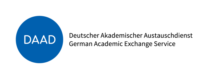 Logo of the DAAD. Text: Deutscher Akademischer Austauschdienst / German Academic Exchange Service