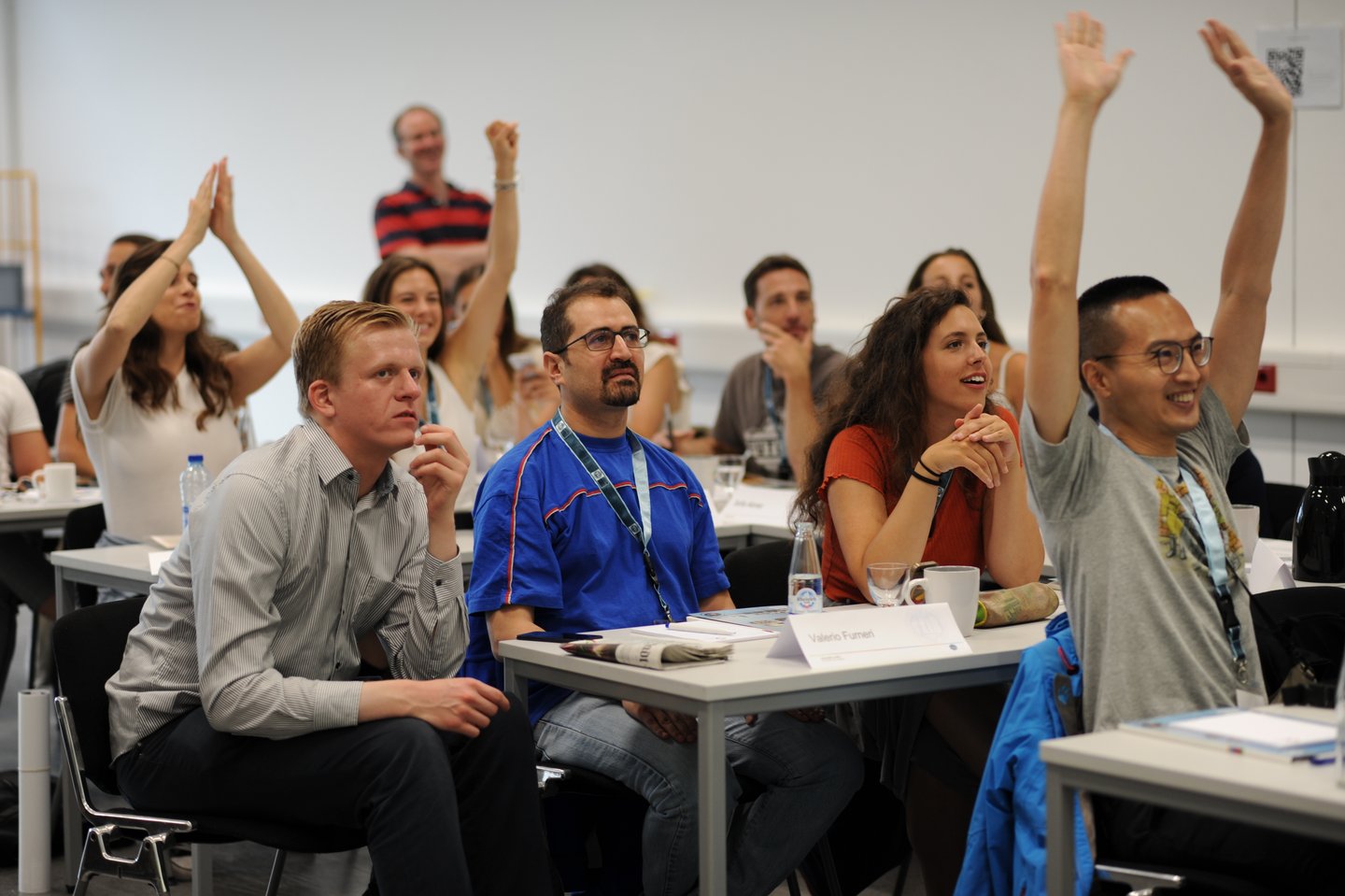 KAW Alumnus Niels während einer Veranstaltung der Summer School 2019
