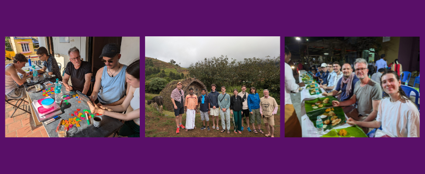 Image with participants of a summer school