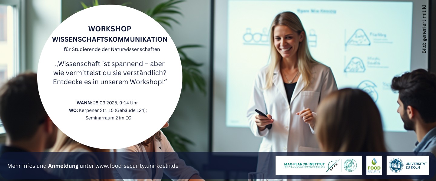 Workshop Wissenschaftskommunikation
