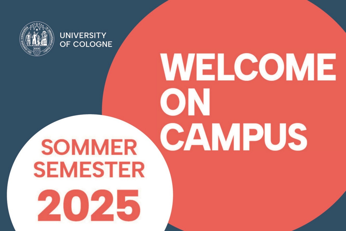 Welcome on Campus to the summer semester 2025 <br><br><br><br> April 7, 2025 | 9 am